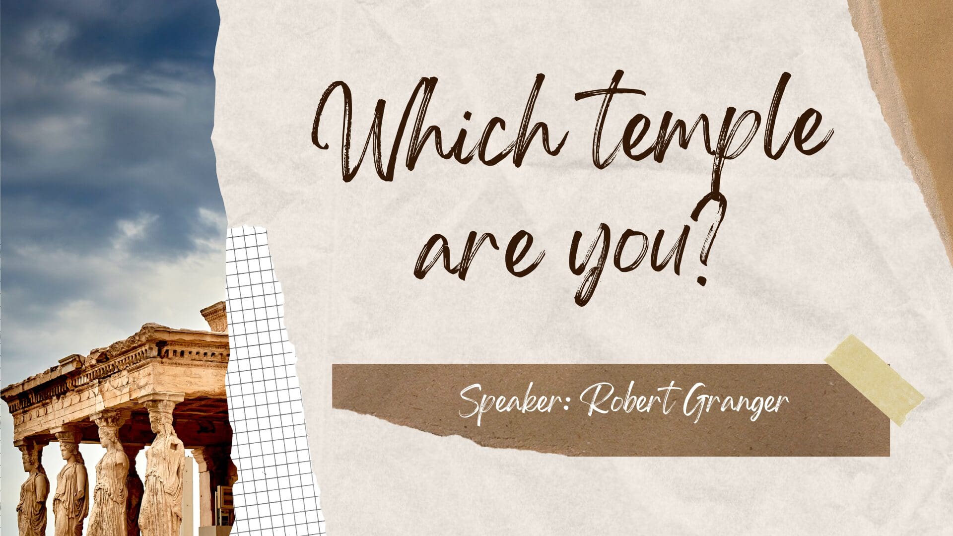 The Body as God's Temple