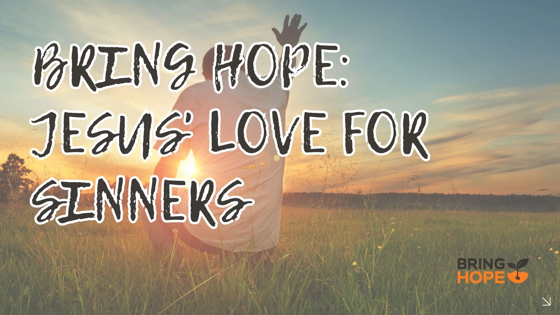 Gods love for sinners