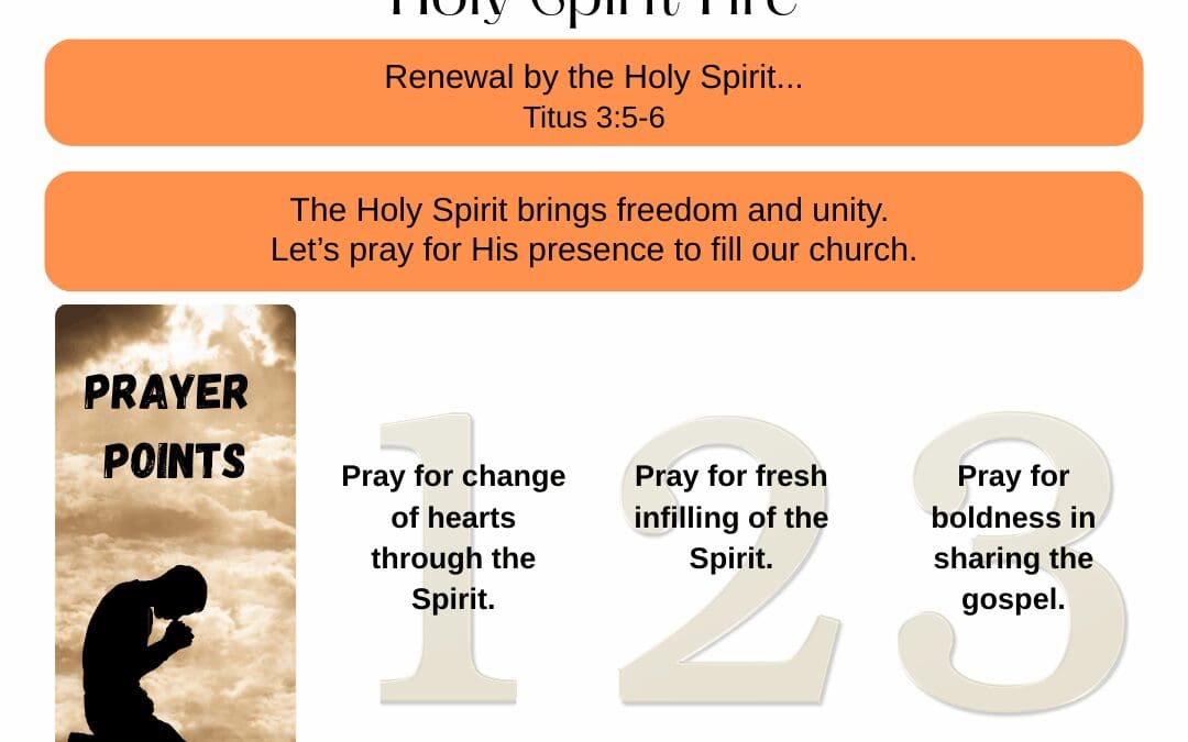 Prayer Matters – 18.10.2025