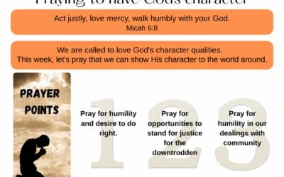 Prayer Matters – 25.10.2025